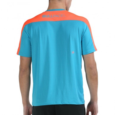 Camiseta Bullpadel Mitad turquesa