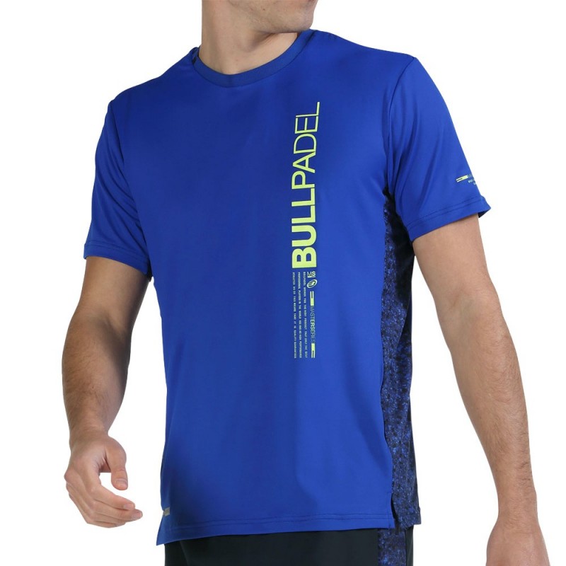 Camiseta Bullpadel Mixta azul klein