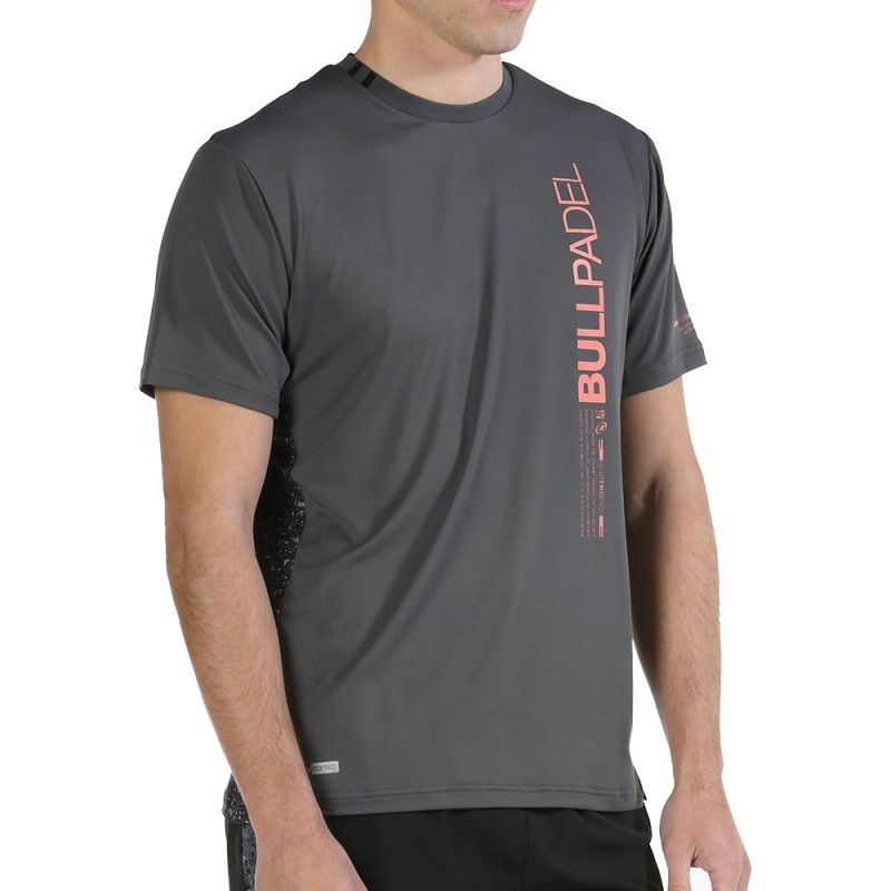 Camiseta Bullpadel Mixta antracita