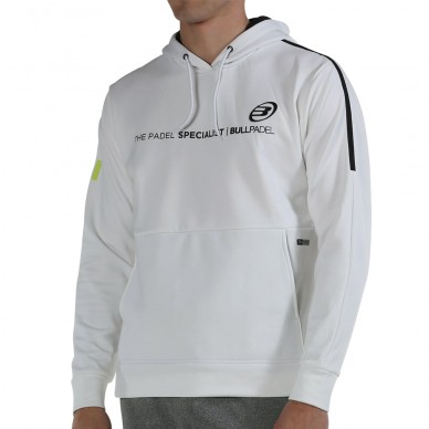 Sudadera Bullpadel Lipis blanco