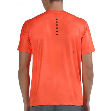 Camiseta Bullpadel Moare coral fluor