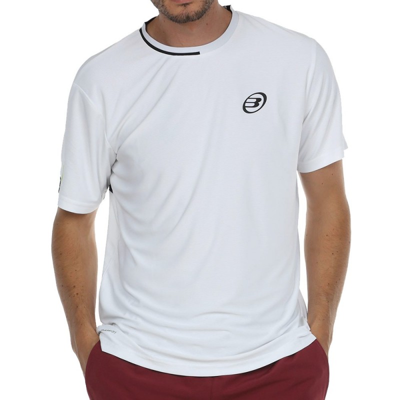 Camiseta Bullpadel Linde blanca Camiseta Bullpadel Linde blanca