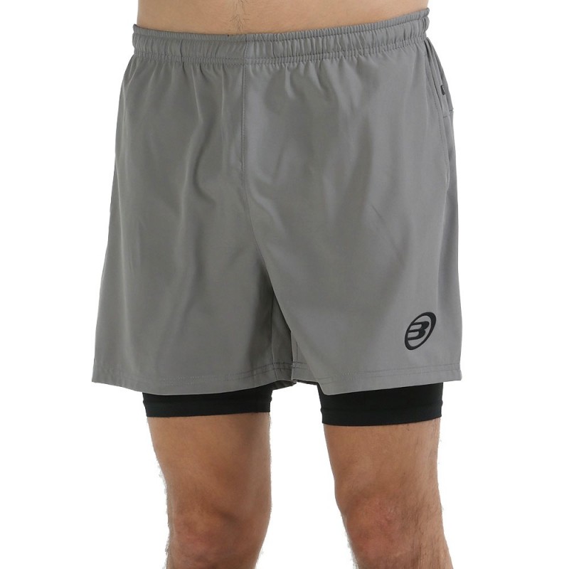 Pantalón Bullpadel Lipes gris medio Pantalón Bullpadel Lipes gris medio