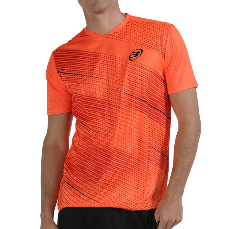 Camiseta Bullpadel Cojas M coral fluor