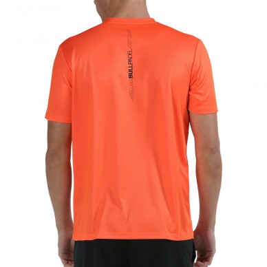 Camiseta Bullpadel Cojas M coral fluor