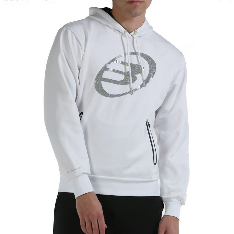 Sudadera Bullpadel Imana blanca