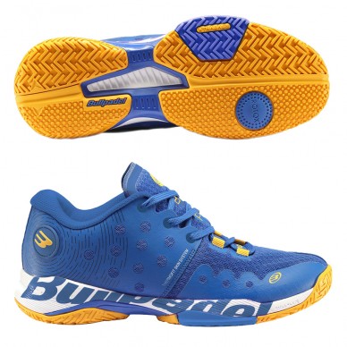 Zapatillas Bullpadel Hack Hybrid 22 azul real