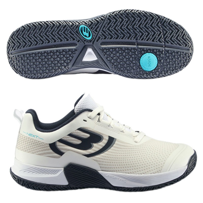 Zapatillas Bullpadel Next Hybrid Pro 22 blanco marino Zapatillas Bullpadel Next Hybrid Pro 22 blanco marino