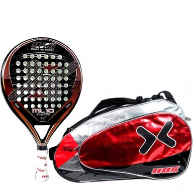 Pack nox Pala ML10 5 Aniversario + Paletero Team Rojo