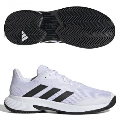 Zapatillas Adidas Courtjam Control M white core black 2022