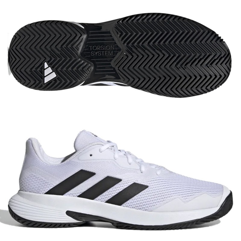 Zapatillas Adidas Courtjam Control M white core black 2022