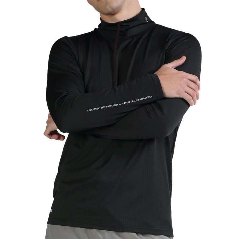Camiseta larga Bullpadel Ilota negra Camiseta larga Bullpadel Ilota negra