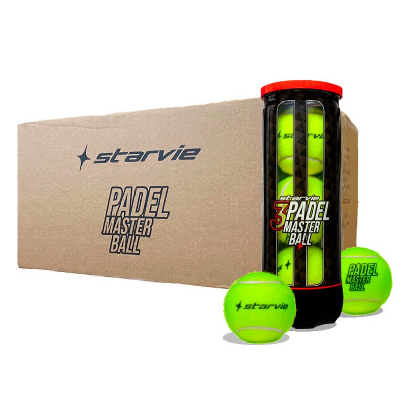 Cajon pelotas StarVie Padel Master Ball 24 x 3 Cajon pelotas StarVie Padel Master Ball 24 x 3