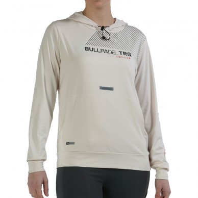 Sudadera Bullpadel Tonal marfil