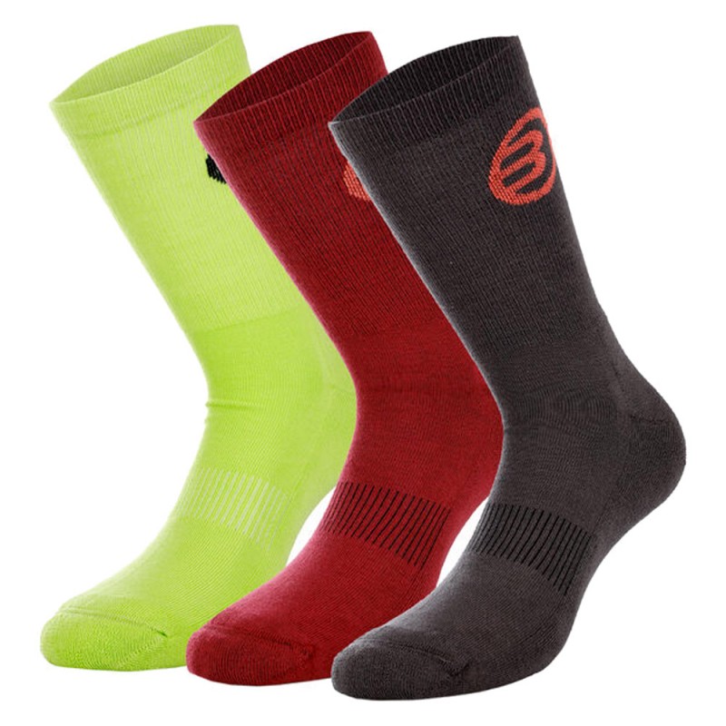 Calcetines Bullpadel BP2203 FW Pack 3 colores Calcetines Bullpadel BP2203 FW Pack 3 colores