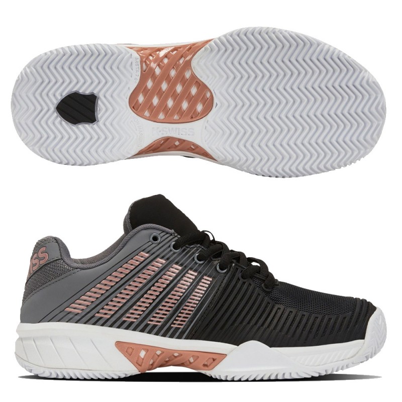 Kswiss Express Light 2 steel grey - Suela clay - Zona Padel