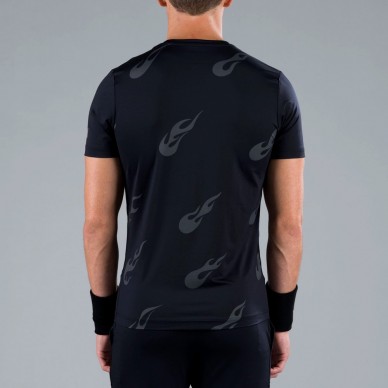 Camiseta Hydrogen Flames Tech Tee negra