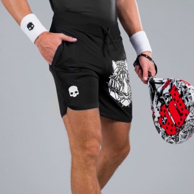 Pantalon Hydrogen Padel Tigers Tech negro