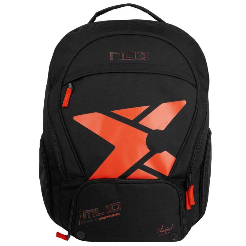 Mochila Nox ML10 Street negra naranja