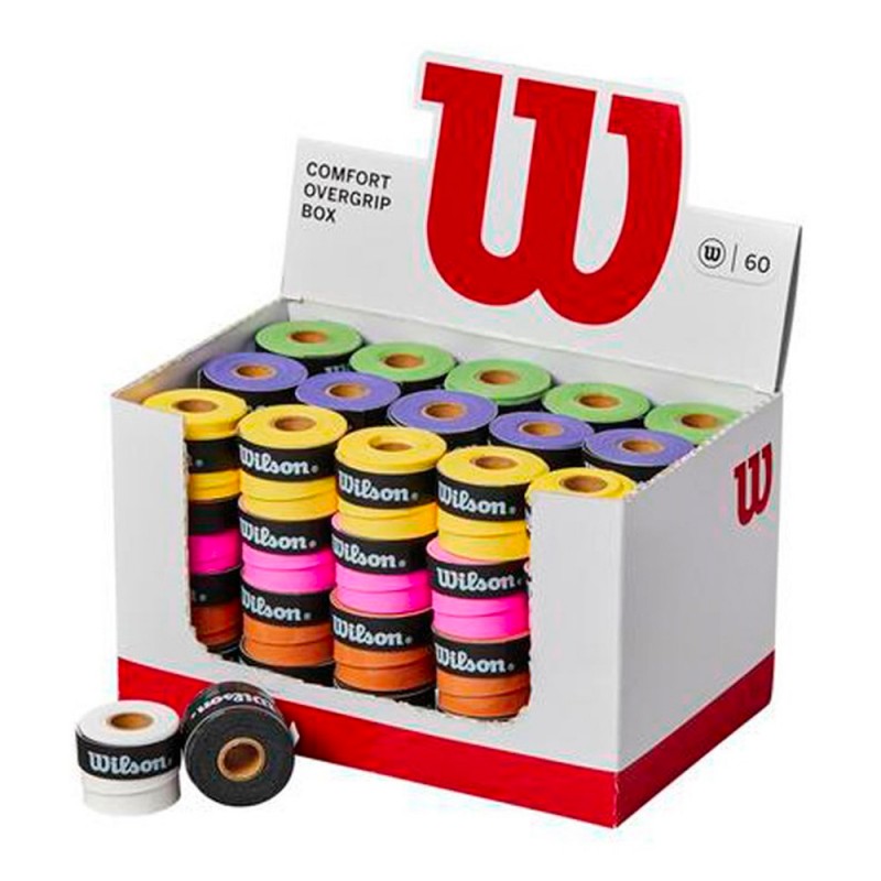 Cubo 50 Ovegrips Wilson colores Cubo 50 Ovegrips Wilson colores