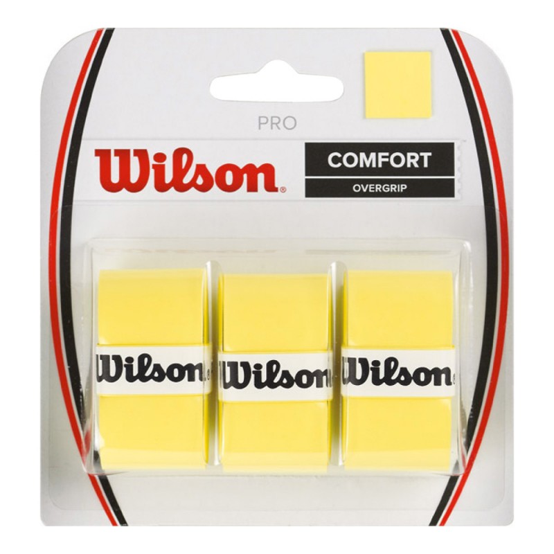 Overgrip Wilson Pro amarillo x 3