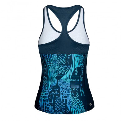 Camiseta Bidi Badu Yaka Tech Tank azul