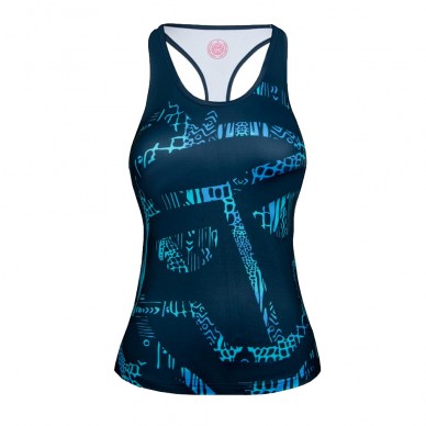 Camiseta Bidi Badu Tadisa Lifestyle Tank azul