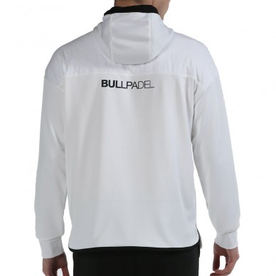 Sudadera Bullpadel Izote blanca