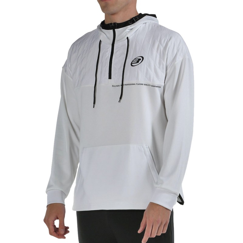Sudadera Bullpadel Izote blanca Sudadera Bullpadel Izote blanca