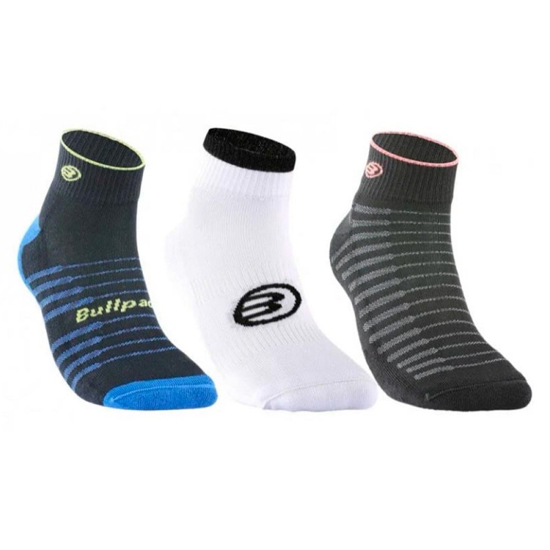 Calcetines Bullpadel BP22105 FW Pack 3 colores Calcetines Bullpadel BP22105 FW Pack 3 colores