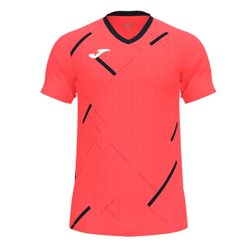 Camiseta Joma Tiger III coral negro Camiseta Joma Tiger III coral negro