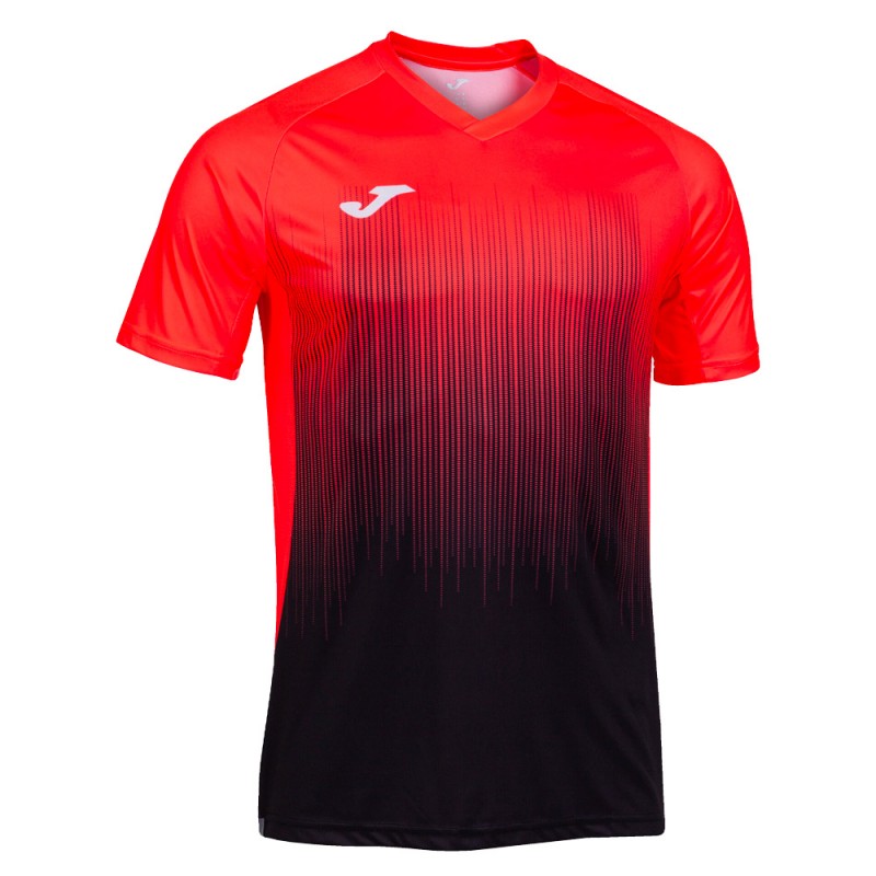 Camiseta Joma Tiger IV negro coral Camiseta Joma Tiger IV negro coral