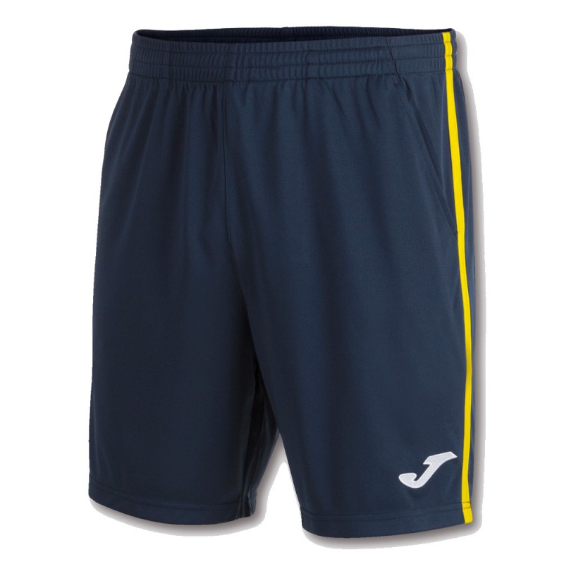 Short Joma Open III marino amarillo