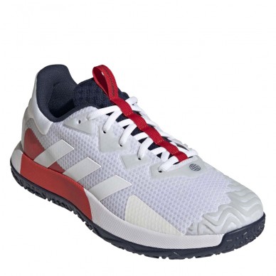 Zapatillas Adidas SoleMatch Control M OC blanco rojo