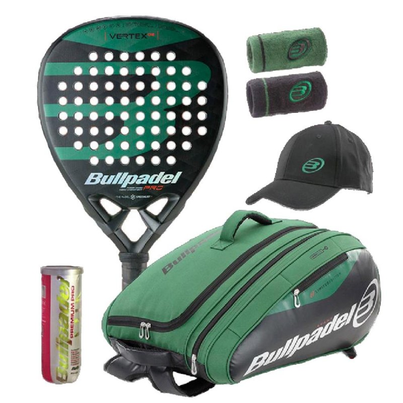 Pack Bullpadel Vertex 02 LTD + Paletero Pack Bullpadel Vertex 02 LTD + Paletero