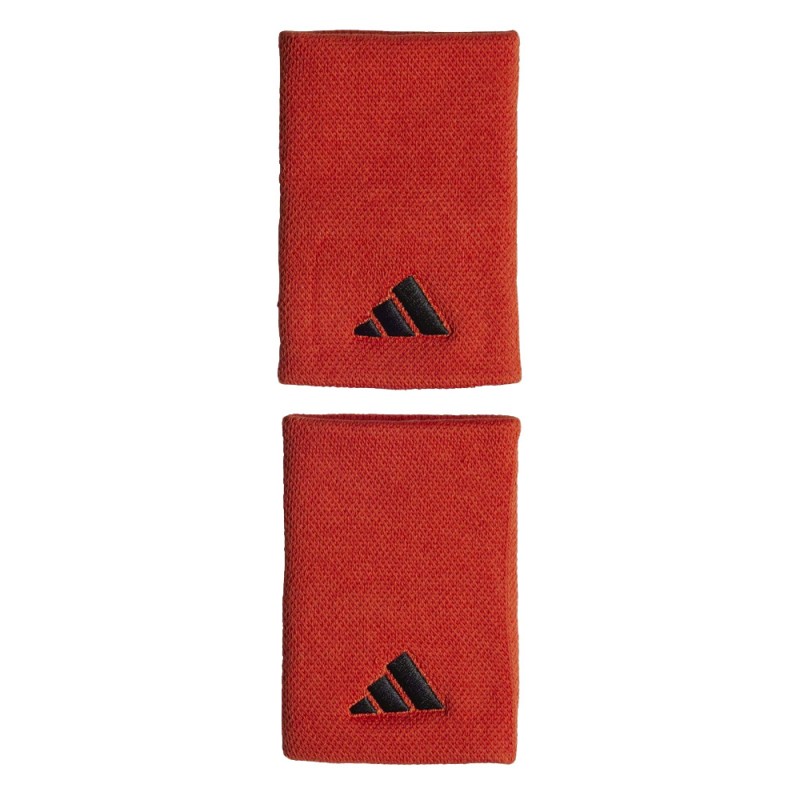 Muñequera Adidas Tennis L rojo negro