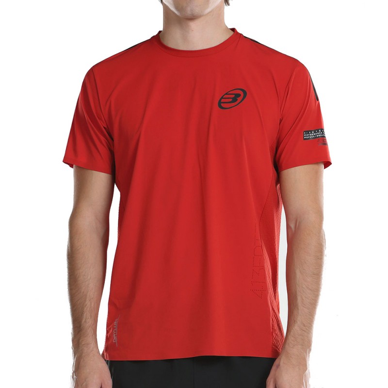 Camiseta Bullpadel Odeon paprica