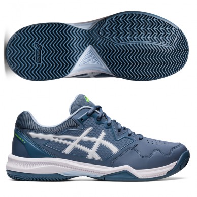 Asics Gel Dedicate 7 Clay steel blue white