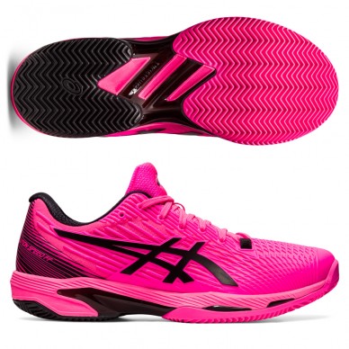 Asics Solution Speed FF 2 Clay hot pink black