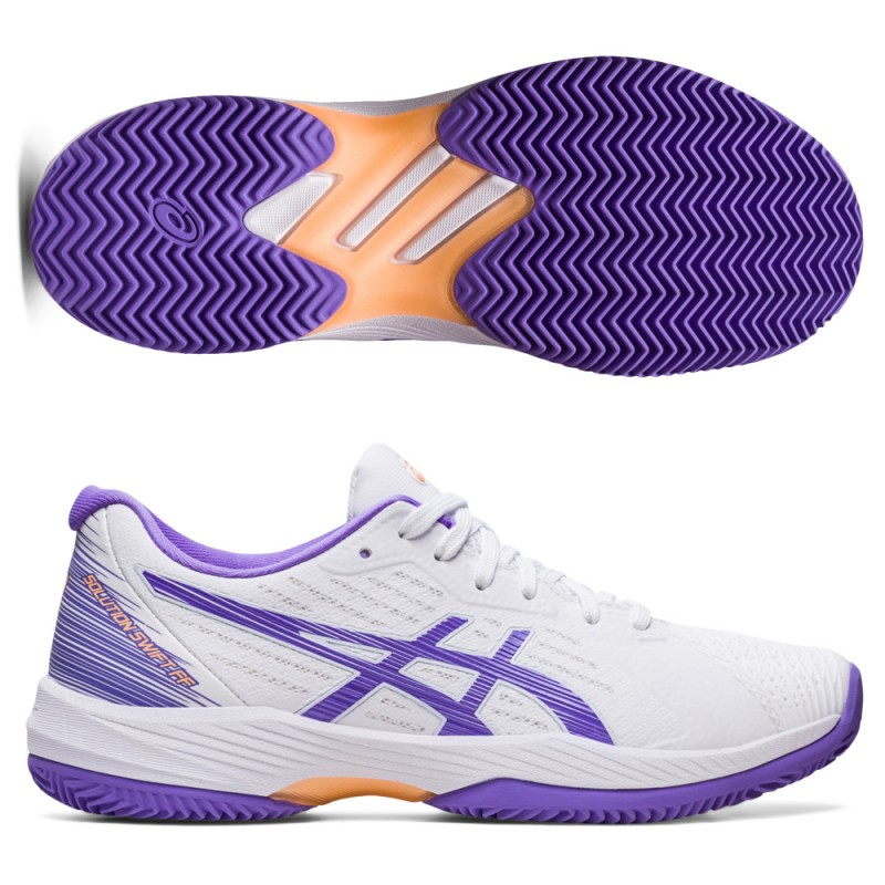 Asics Solution Swift FF Clay white amethyst