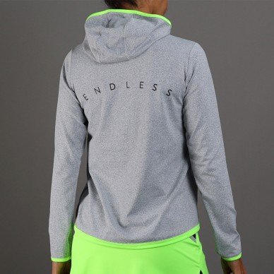 Sudadera Endless Breath gris verde