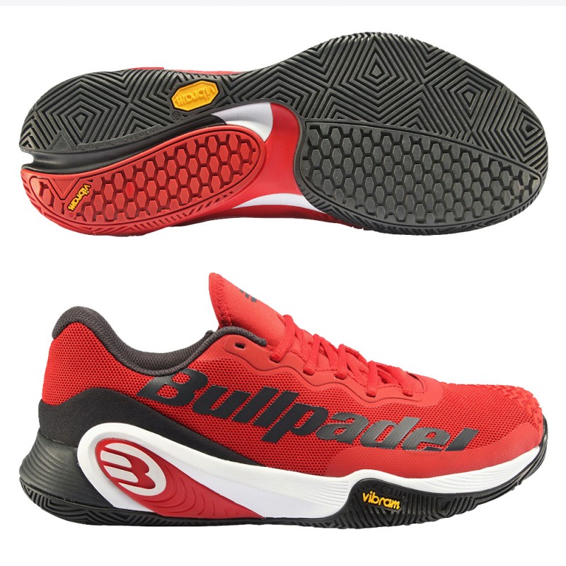 Zapatillas Bullpadel Hack Vibram Pro LTD 23V burdeos