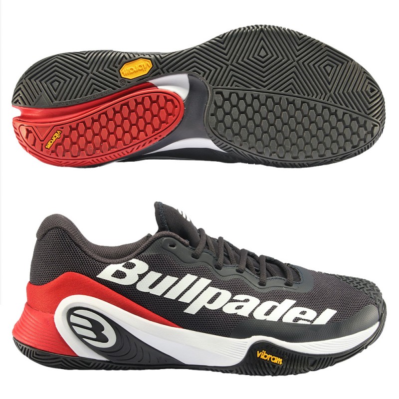 Zapatillas Bullpadel Hack Vibram Pro LTD 23V gris oscuro Zapatillas Bullpadel Hack Vibram Pro LTD 23V gris oscuro