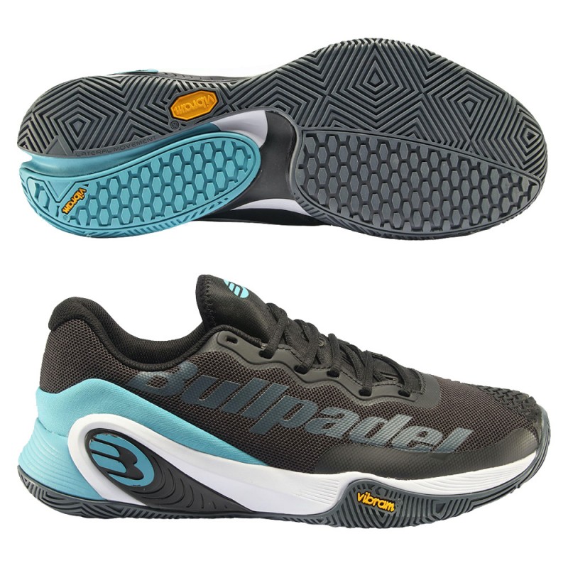 Zapatillas Bullpadel Hack Vibram 23V negro Zapatillas Bullpadel Hack Vibram 23V negro