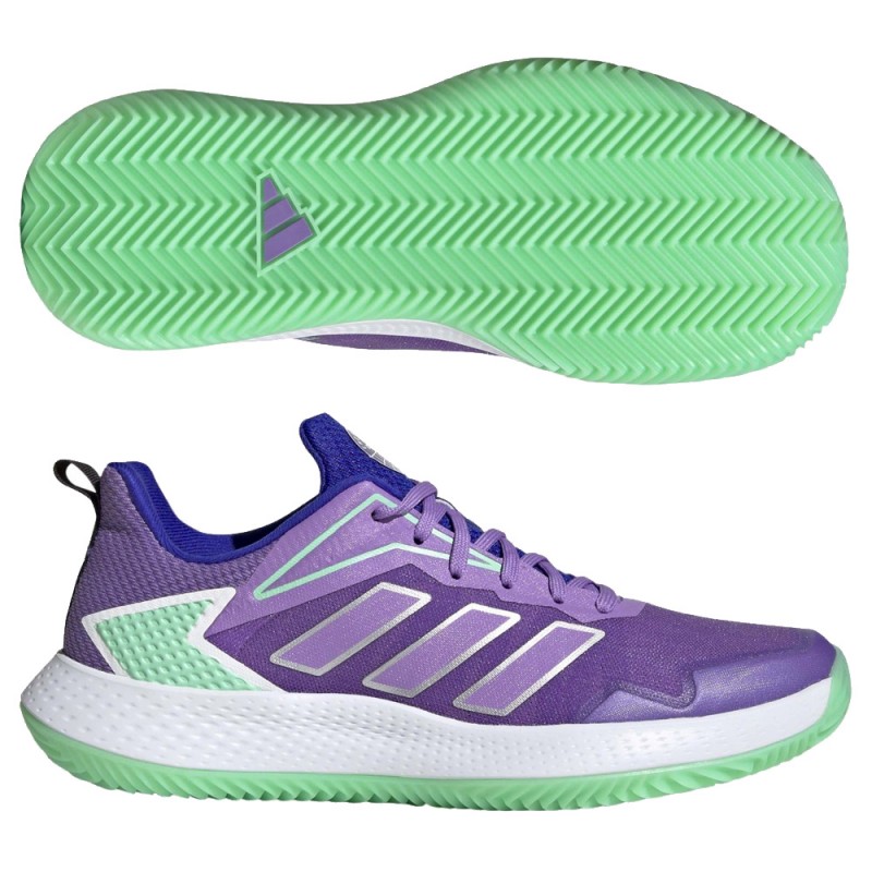 Adidas Defiant Speed W Clay violet fusion silver - suela clay - Zona de