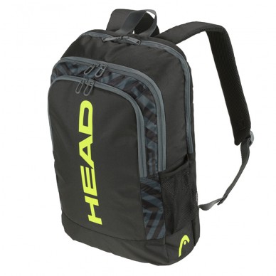 Mochila Head Base Backpack negro amarillo