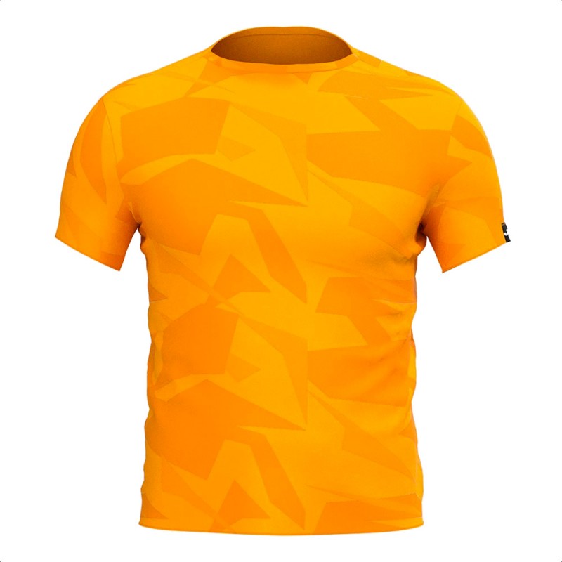 Camiseta Joma Explorer naranja elástica y transpirable Zona de Padel