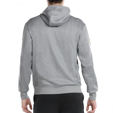 Sudadera Bullpadel Lardo gris medio