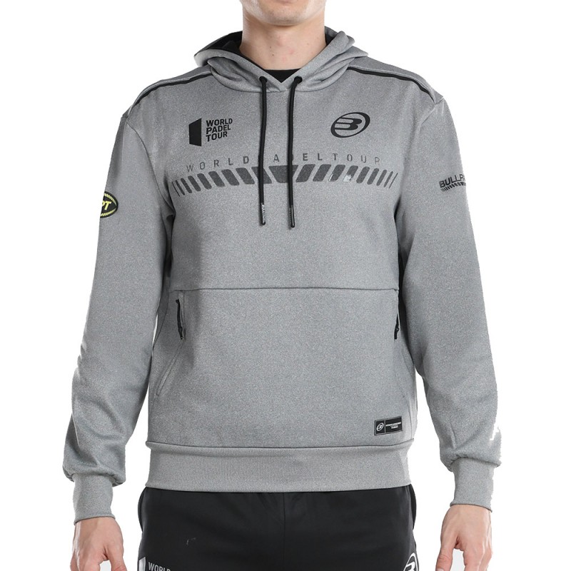 Sudadera Bullpadel Lardo gris medio Colección Padel Tour - Zona de Padel