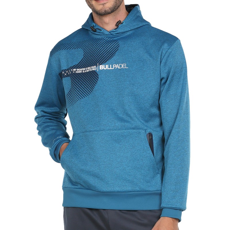 Sudadera Bullpadel Jaque azul bel air vigore Sudadera Bullpadel Jaque azul bel air vigore